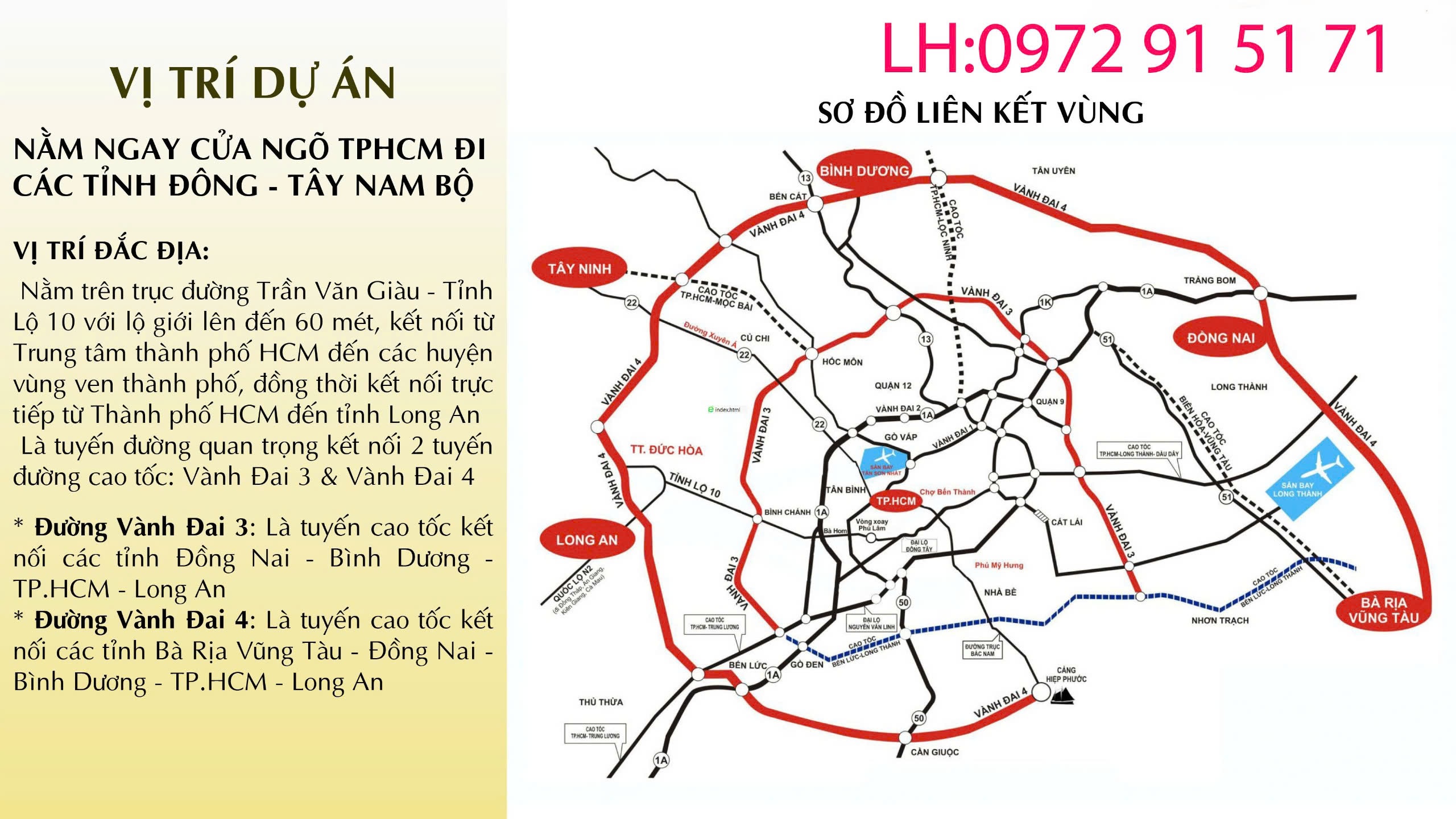 Vị trí kết nối vùng của khu dân cư Tên Lửa 2